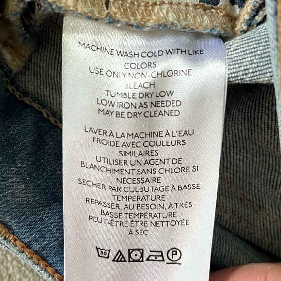 We The Free - Varsity Blues Mid-Rise Slim Boot Cut Flare Jeans Size 24 Western - Picture 12 of 16